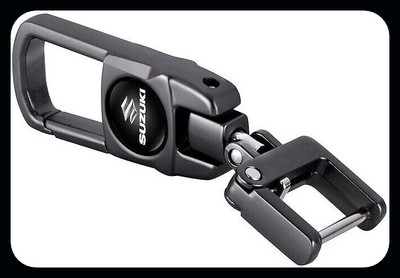 Jainzon Black Color Car Fob Heavy Duty for Suzuki logo-S553 Key Chain