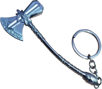 BBG NEW_Thor New Silver key ring for Women Men Boy Girl Bike Car Key Chain