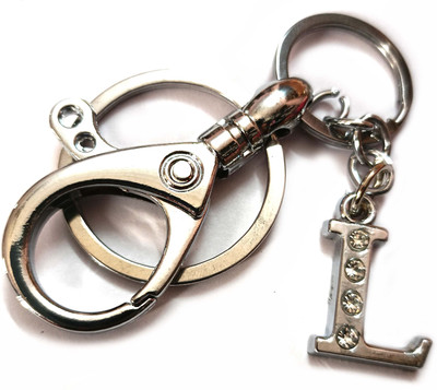ShopTop L alphabet keychain with hook Key Chain