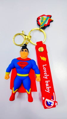 Keychain gallery 90's Kids Superhero Superman Keychain Key Chain