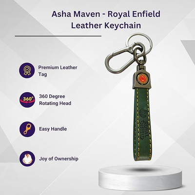 gtrp Compatible with Royal Enfield Bullet Key Chain for Bike 02 Key Chain