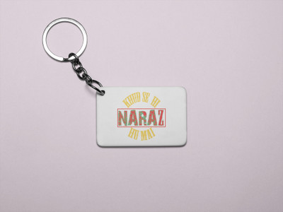 Rushaan Khud Se Hi Naraz- Printed Acrylic Keychains(Pack Of 2) ) Key Chain