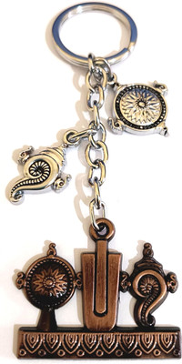MISMIL Lord Tirupati Balaji Shanku Chakra Namam Key Chain
