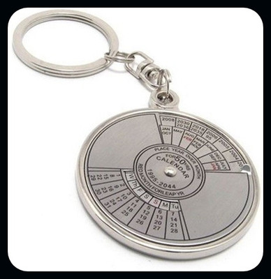 gtrp Keychain-keychain-50 Year Compass Keychain Key Chain