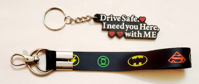 ShopTalk Drive safe rubber with small tag 10753 Key Chain
