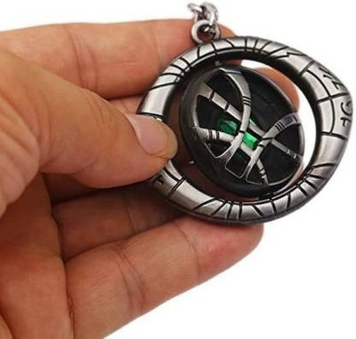 hurrio Avengers Doctor Strange Rotating Shield Eye of Agamotto Keychain Key Chain Key Chain