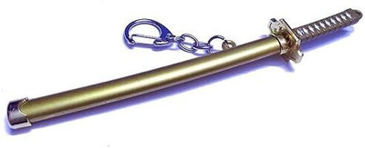 gtrp Katana with Push Button | Cool Anime 061-New407 Key Chain
