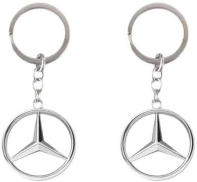 Kartik Manvi Combo of Mercedes Metal keychain & Best quality keychain Key Chain