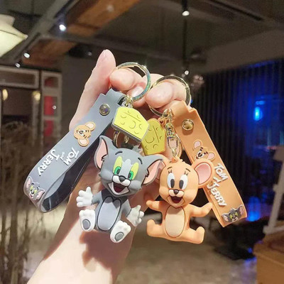 gtrp Cute Tom and Jerry Keychain combo Keyring and Bag Hanging Accessory Key Chain