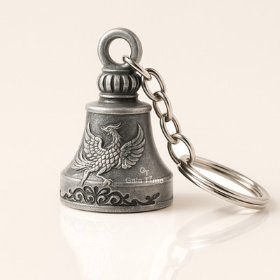 GT Gala Time Ghanti Guardian Bell for Bike Keyring Brother Sister Girls Boy Kids Bag Gift Car Key Chain