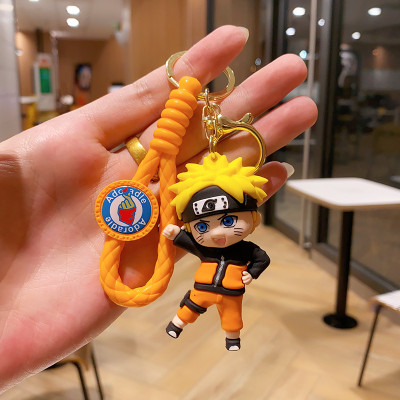 AshandRoh 3D Character Silicone,Unbrekable Cute Cartoon Keyring for Backpack Key Chain