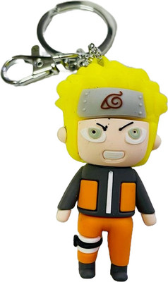 GKM Anime Famous Character Naruto Kakashi high quality keychain set keyring Key Chain