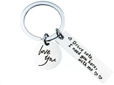 Dattatreya Collection Drivesafe-Keychain-Steel Key Chain