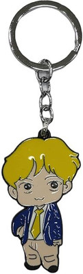 GKM Jin BTS premium quality metal keychain for cars & Bikes Key Chain
