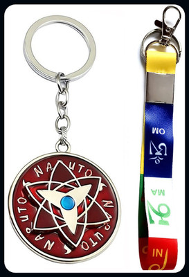 Meeko.com spinning naruto and ladakh small tag key chain for men and women-A Key Chain