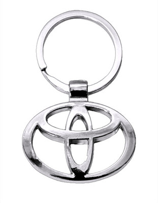 swagtreg Toyota Silver Metallic Premium Quality and Durable Car Key Chain