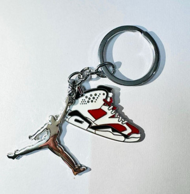 SRG Premium Nike Jordan Shoe with Jordan Logo Keychain Key Chain