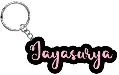 SY Gifts BPK Jayasurya Name Keychain Key Chain