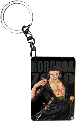 PurpleBees One Piece Rectangle Shape Keychain - Stylish Accessory for Anime Fans A116 Key Chain