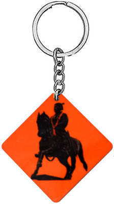 AFH Jai Shiv Raay - Chhatrapati Shivaji Maharaj Key Chain for Men and Women Key Chain