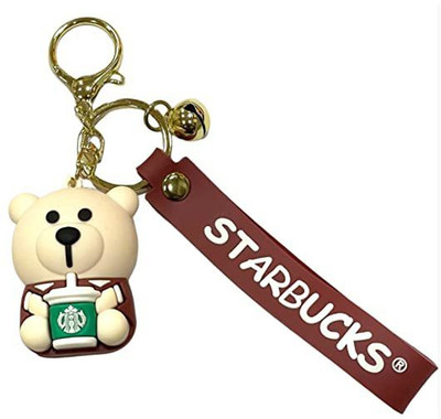 gtrp Premium Action Panda Character 3D Rubber Silicone Keychain Key Chain