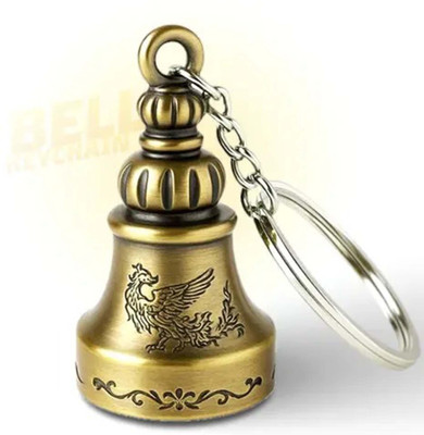 Techpro Guardian Bell For Bike Key chain Good Luck Bike key ring Key Chain