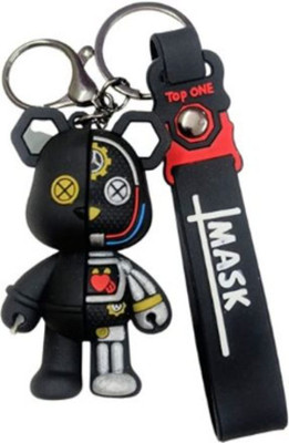 PEARLISH Robotic Teddy 3D Silicone Keychain Q-1 Key Chain