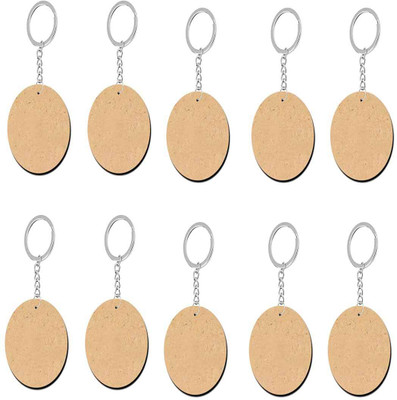 ADIKALA Key Chain With Oval Shape Key Chain