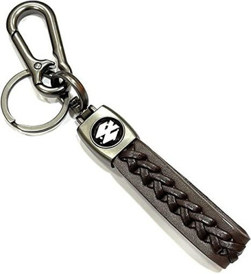 BBG NEW_ZIG ZAG LEATHER STRAP KEYCHAIN Key Chain