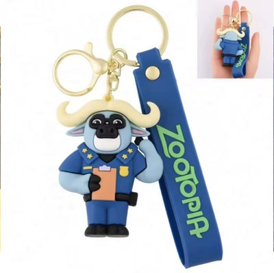 Syshri new Cartoon Fun Keychain for Kids | Adorable Silicone Keyring for Car or Bag Key Chain