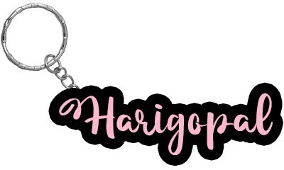 SY Gifts BPK Harigopal Name Keychain Key Chain
