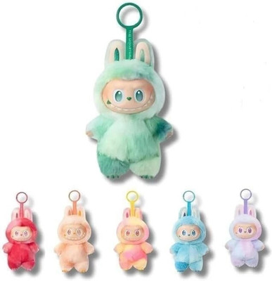 RAWAT Labubu Doll Character Design Collectible Toys Keychain For Pursh, Bag, Car Key Chain