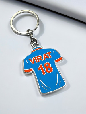 sky enterprises cricket jersey metal keychain Key Chain