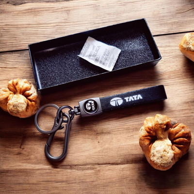 SSAppliances Personalized Leather Car Keychain – Elegant and Functional[TATA] Key Chain