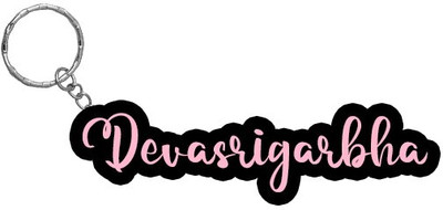 SY Gifts BPK Devasrigarbha Name Keychain Key Chain