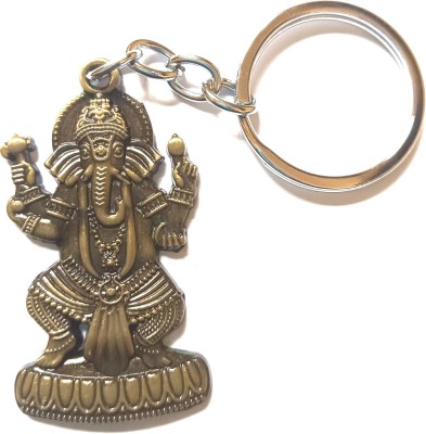 MISMIL Lord Ganpati Ganesh standing pose Metal Key Chain