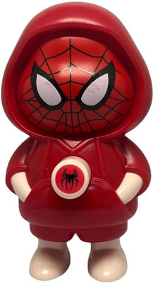 Neatnest Spider Man Expression Changeable Rotating Keychain Key Chain Key Chain