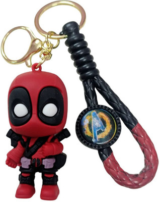 PEARLISH Premium Quality 3D Deadpool keychain Key Chain