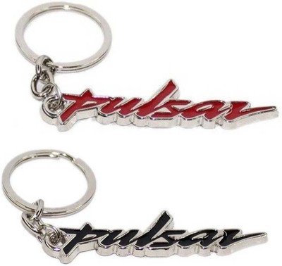 ShopTop Pulsar logo metal keychain combo of 2 Key Chain