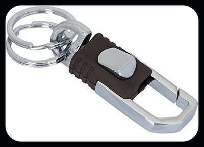 gtrp Trendy-Metal Press Button Hook Keychain for Car/Bike Key Chain