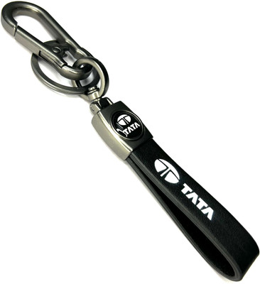 FLAMBE Tata Car Hanging Hook Leather Belt keychain Key Chain