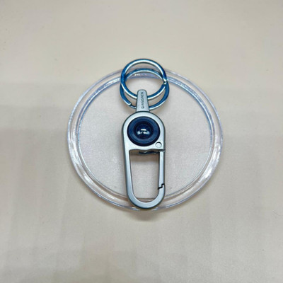 Dtach Metal Carabiner Keychain with Rotating Ball Holder – Premium Keychain for All Key Chain