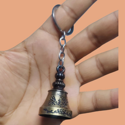 ANIKRAFT Guardian Bell Key for Bike | Bell Keychain | Guardian Bell Key | Bike Keychain Key Chain