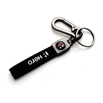 GSV HERO Premium Leather Key Ring For Cars And Bikes All Brands Available Key Chain