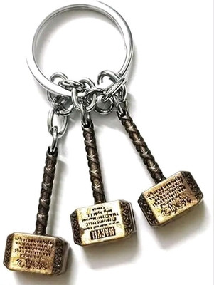 AADITYA Tripple Hathoda Keychain & Keyring For Bike | Tripple Hathoda KeyChain Key Chain