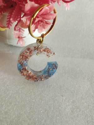 SN Resin C Resin Letter Keychain, Resin Alphabet Keychain, Keyring Key Chain