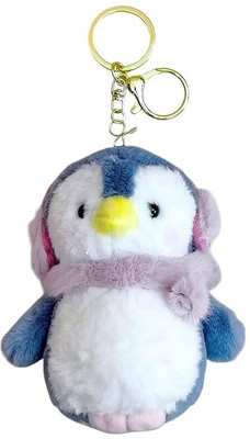 Tera13 Pengu-in Keyring For Boys Cartoon Keychain For Kids, Soft Keyring For Car Key Chain
