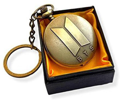 gtrp BTS Unisex Antique Key chains Pocket Watch Keychain Key Chain