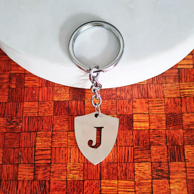 Sullery English Alphabet Initial Charms Letter Initial J Alphabet SulleryKey202263 Key Chain
