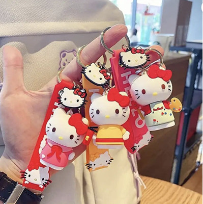 travooz Anti-Rust (Assorted color) (hello kitty keychain, Assorted) Key Chain Key Chain